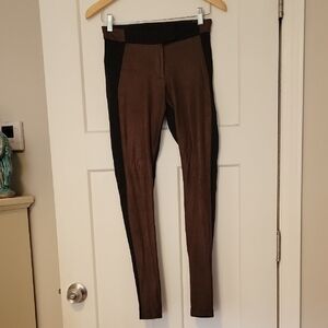 Brown and Black Leggings
